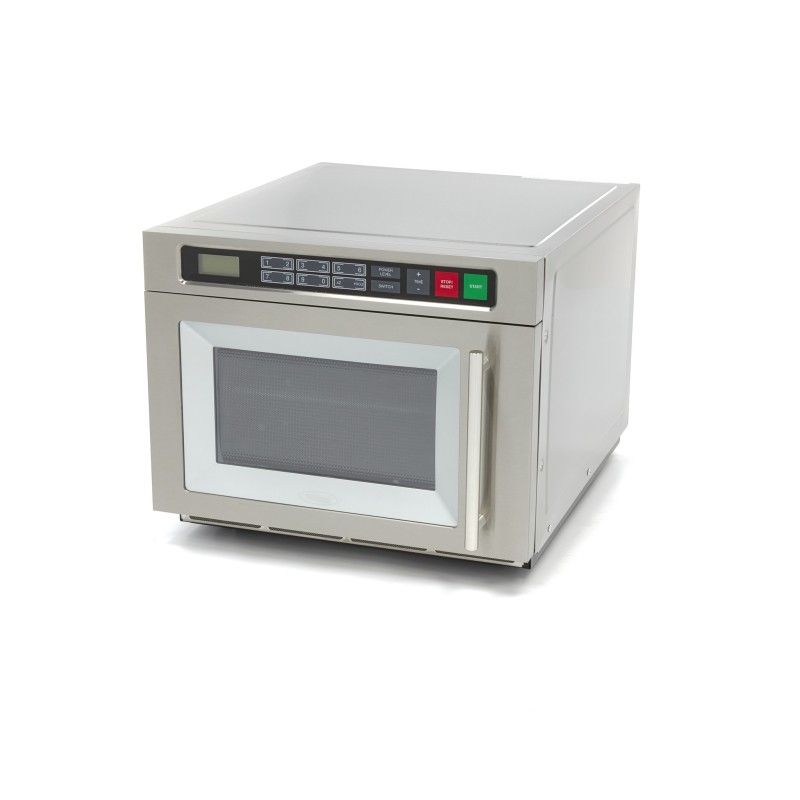 Maxima - Four à micro-ondes - 1800W - 20 Programmes - Assiettes jusqu'à diam 36cm