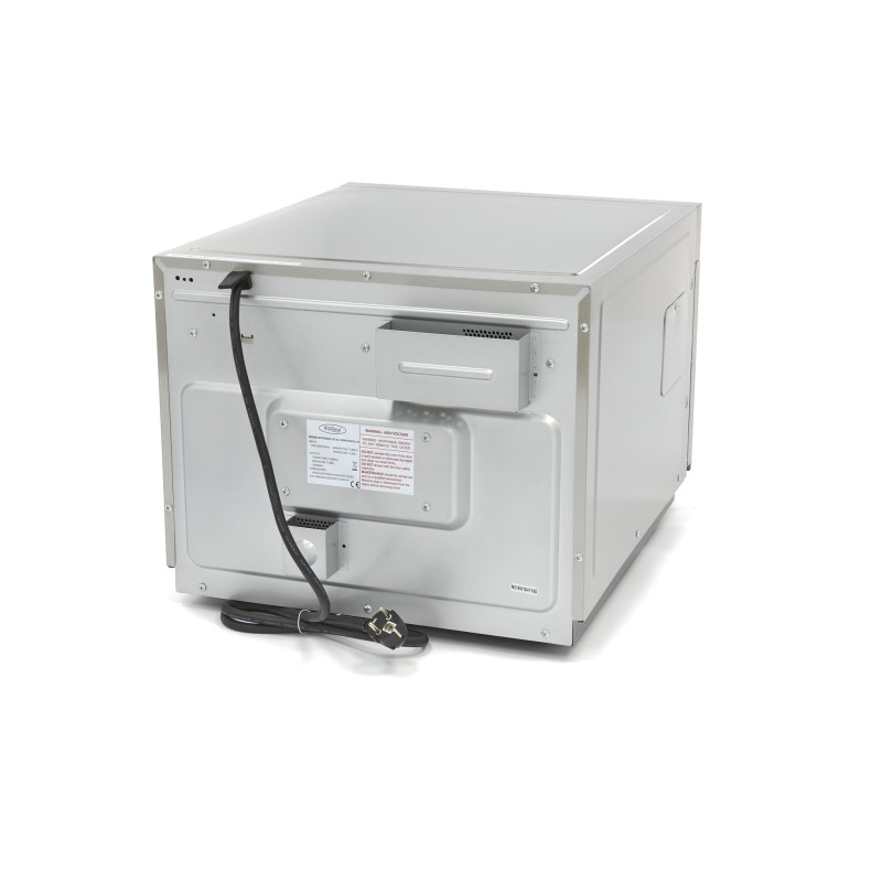 Maxima - Four à micro-ondes - 1800W - 20 Programmes - Assiettes jusqu'à diam 36cm