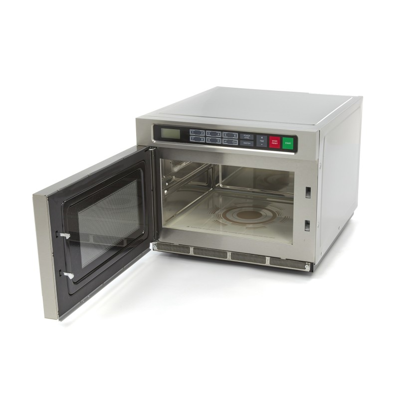 Maxima - Four à micro-ondes - 1800W - 20 Programmes - Assiettes jusqu'à diam 36cm