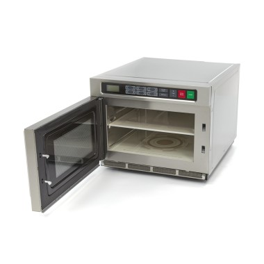 Maxima - Four à micro-ondes - 1800W - 20 Programmes - Assiettes jusqu'à diam 36cm