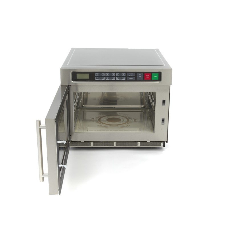Maxima - Four à micro-ondes - 1800W - 20 Programmes - Assiettes jusqu'à diam 36cm