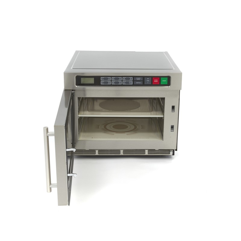 Maxima - Four à micro-ondes - 1800W - 20 Programmes - Assiettes jusqu'à diam 36cm