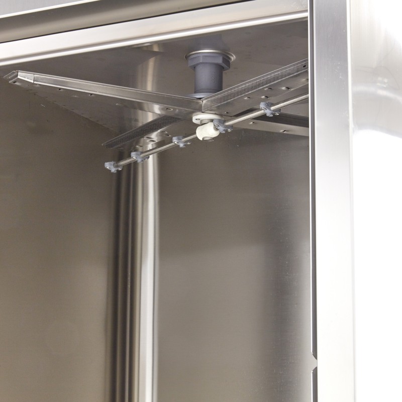 Maxima - Lave-ustensiles - 60 x 76cm - avec pompe à savon et de rinçage - 400V