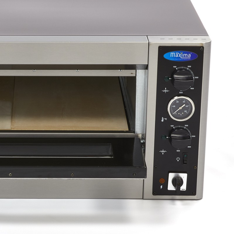 Maxima - Four à pizza - Convient pour 4 pizzas de diam 30 cm