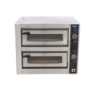 Maxima - Four à pizza - Convient pour 4 pizzas de diam 30 cm - Double étage