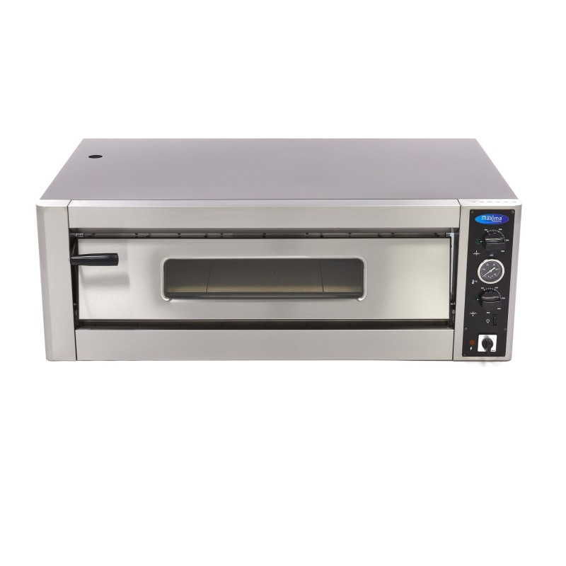 Maxima - Four à pizza - Convient pour 6 pizzas de diam 30cm - 400V