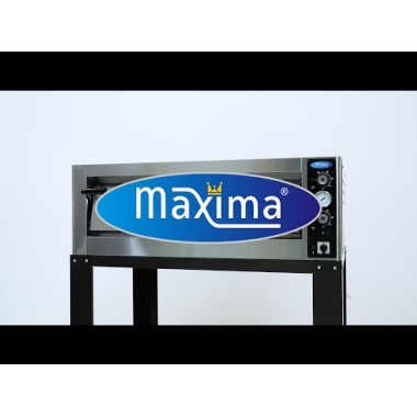 Maxima - Four à pizza - Convient pour 6 pizzas de diam 30cm - 400V