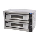 Maxima - Four à pizza - Convient pour 12 pizzas de diam 30 cm - Double étage