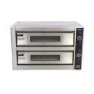 Maxima - Four à pizza - Convient pour 12 pizzas de diam 30 cm - Double étage