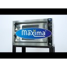 Maxima - Four à pizza - Convient pour 12 pizzas de diam 30 cm - Double étage