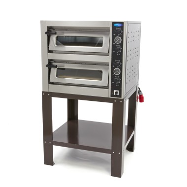 Maxima - Four à Pizza de Luxe Double 6 + 6 x 30 cm