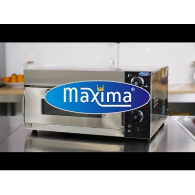 Maxima - Four à pizza - Convient pour 1 pizza de diam 40cm
