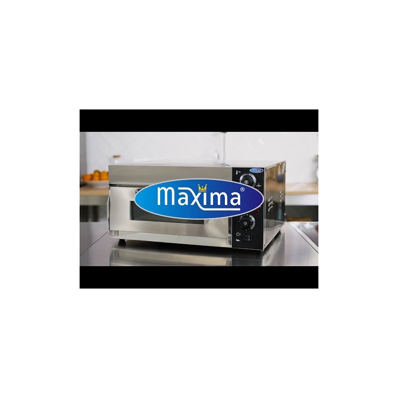 Maxima - Four à pizza - Convient pour 1 pizza de diam 40cm