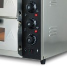 Maxima - Four à pizza - Convient pour 2 pizzas de diam 40 cm - Double étage