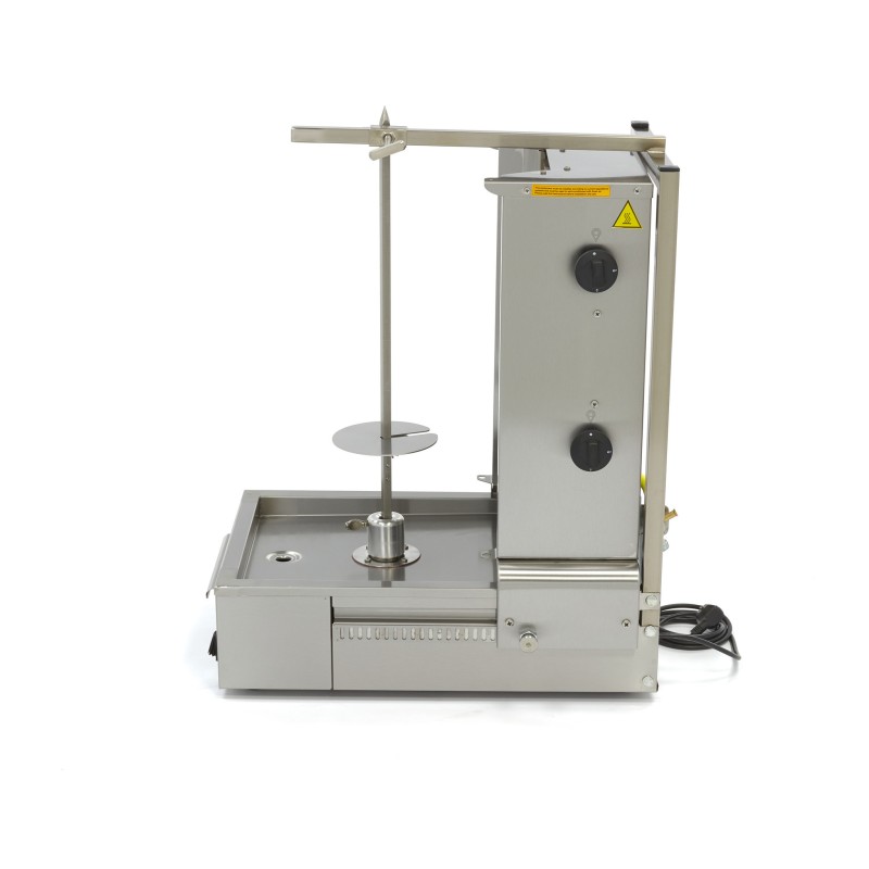 Maxima - Grill Kebab - 2 brûleurs - 20kg de viande - Gaz
