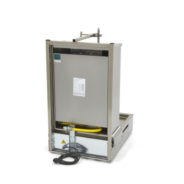 Maxima - Grill Kebab - 3 brûleurs - 40 kg de viande - Gaz