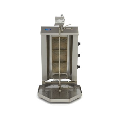 Maxima - Grill à kebab - 3 brûleurs - 30kg de viande - Gaz