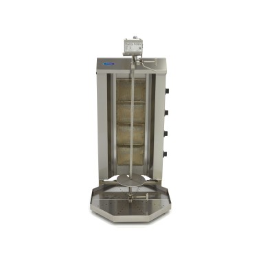 Maxima - Grill Kebab - 4 brûleurs - 50 kg de viande - Gaz