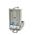 Maxima - Grill à kébab - 2 brûleurs - 20 kg de viande - Électrique