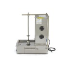 Maxima - Grill à kébab - 2 brûleurs - 20 kg de viande - Électrique