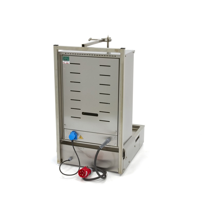 Maxima - Grill à Kebab - 3 brûleurs - 40kg de viande - Électrique