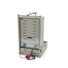 Maxima - Grill à Kebab - 3 brûleurs - 40kg de viande - Électrique