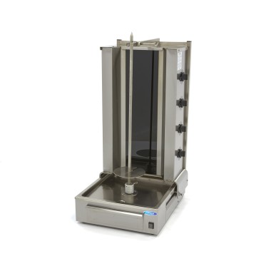 Maxima - Grill à Kebab - 4 brûleurs - 70 kg de viande - Électrique