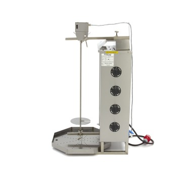Maxima - Grill à kebab - 4 brûleurs - 50 kg de viande - Électrique
