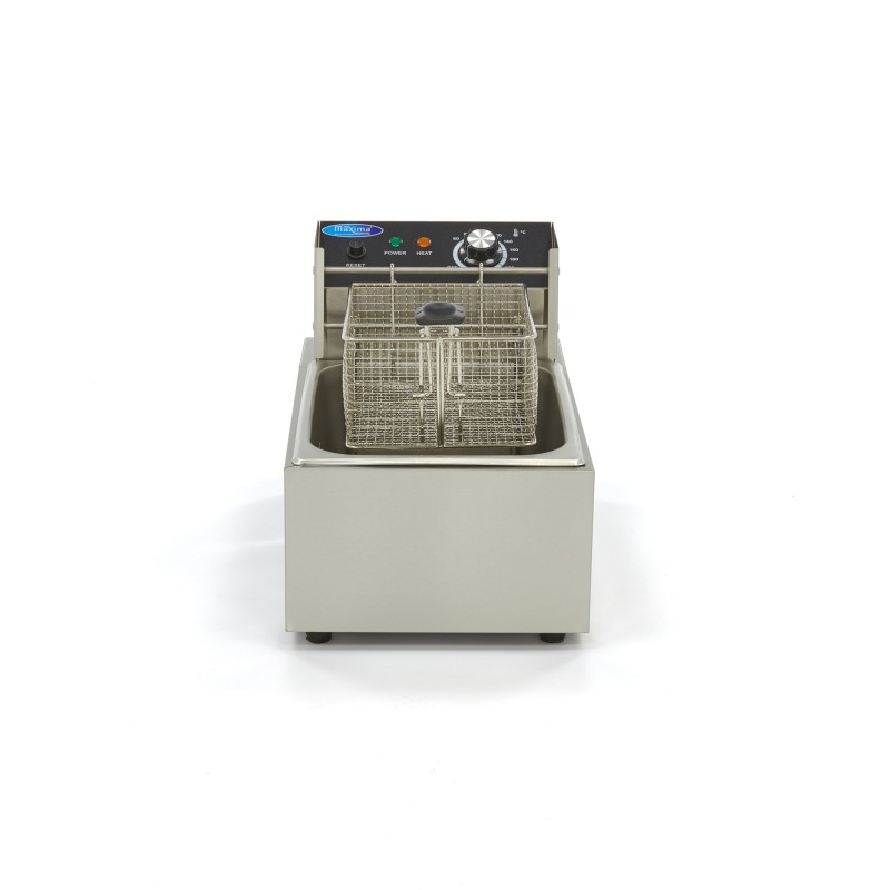 Maxima - Friteuse - 6L - 1 panier - jusqu'à 1,2 kg de frites