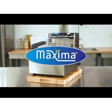 Maxima - Friteuse - 6L - 1 panier - jusqu'à 1,2 kg de frites