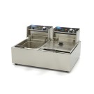 Maxima - Friteuse - 2 x 6L - 2 paniers - jusqu'à 2,4 kg de frites