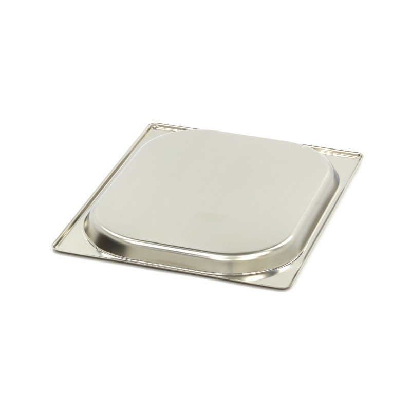 Maxima - Conteneur gastronorme - GN 1/2 - Profondeur de 2 cm - inox
