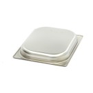 Maxima - Conteneur Gastronorm - GN 1/2 - Profondeur 4cm - inox