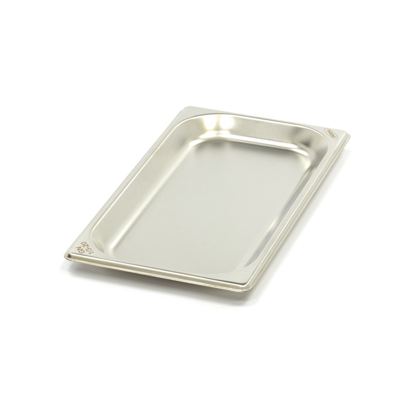 Maxima - Récipient gastronorme - 1/3 GN - 2 cm de profondeur - inox