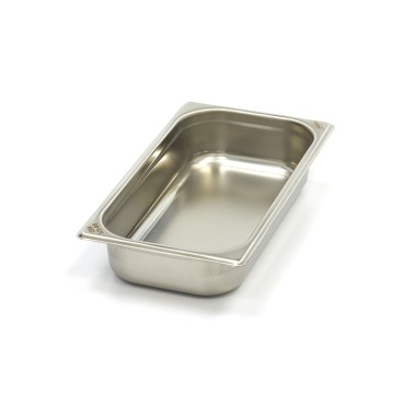 Maxima - Récipient Gastronorme - GN 1/3 - Profondeur de 6,5 cm - inox