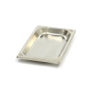 Maxima - Conteneur gastronorme - GN 1/4 - Profondeur de 2cm - inox