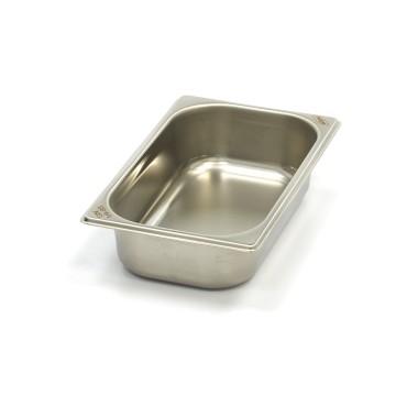 Maxima - Récipient gastronorme - GN 1/4 - Profondeur de 6,5 cm - inox
