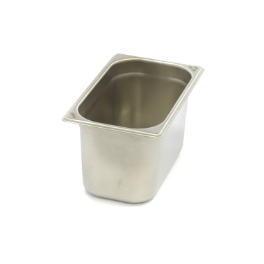 Maxima - Conteneur gastronorme - GN 1/4 - 15 cm de profondeur - inox