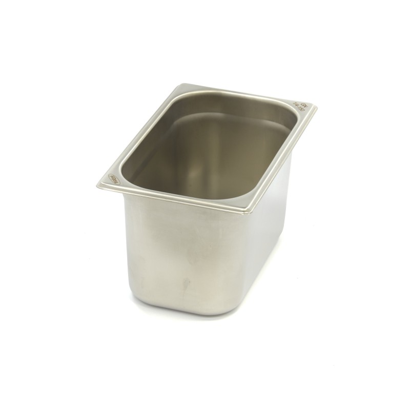 Maxima - Conteneur gastronorme - GN 1/4 - 15 cm de profondeur - inox