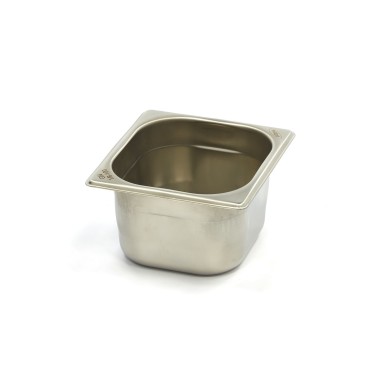 Maxima - Conteneur Gastronorme - GN 1/6 - Profondeur de 10 cm - inox