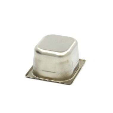 Maxima - Conteneur Gastronorme - GN 1/6 - Profondeur de 10 cm - inox