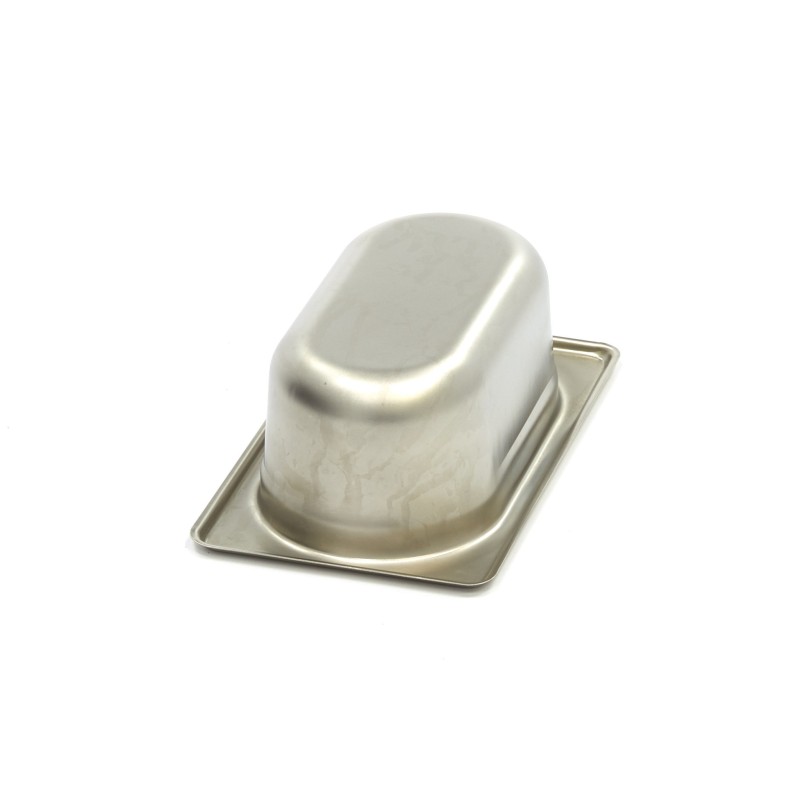 Maxima - Conteneur Gastronorme - 1/9 GN - Profondeur de 6,5 cm - inox