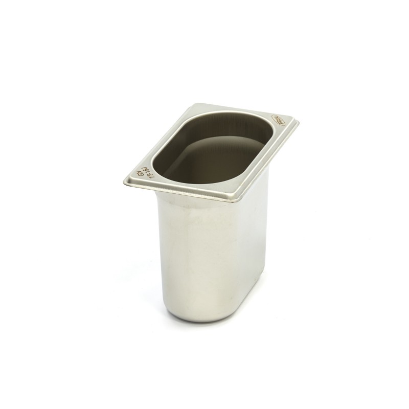 Maxima - Récipient gastronorme - 1/9 GN - Profondeur 15cm - inox