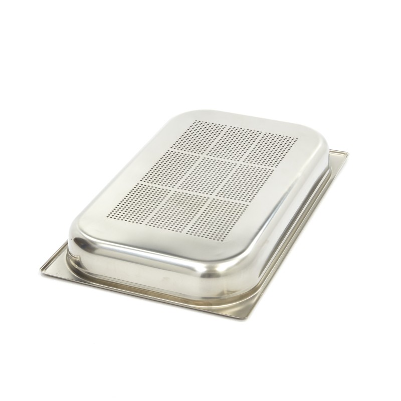 Maxima - Bac gastronorme - GN 1/1 - Profondeur de 6,5 cm - Perforé