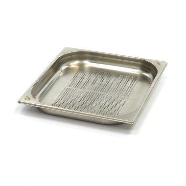 Maxima - Conteneur gastronorme - 2/3 GN - 4 cm de profondeur - Perforé