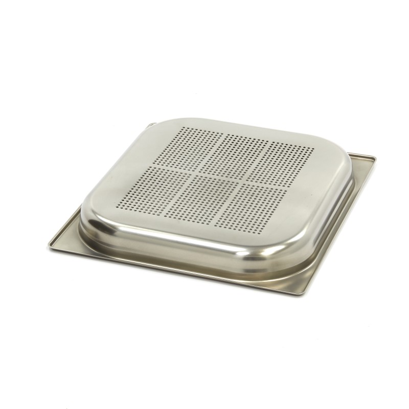 Maxima - Conteneur gastronorme - 2/3 GN - 4 cm de profondeur - Perforé