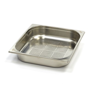 Maxima - Récipient Gastronorme - 2/3 GN - Profondeur de 6,5 cm - Perforé