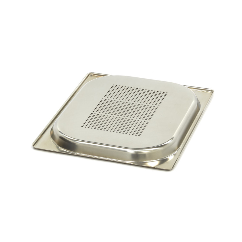 Maxima - Conteneur Gastronorm - GN 1/2 - Profondeur de 2cm - Perforé