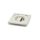 Maxima - Couvercle Gastronorm - 1/6 GN - Acier inoxydable
