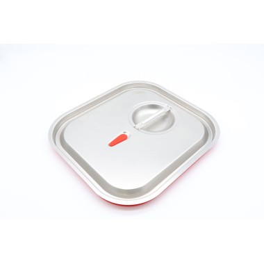 Maxima - Couvercle Gastronorm - 2/3 GN - Acier inoxydable - Joint hermétique